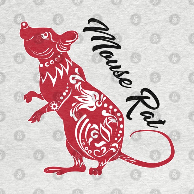 Mouse Rat Red by SmartLegion